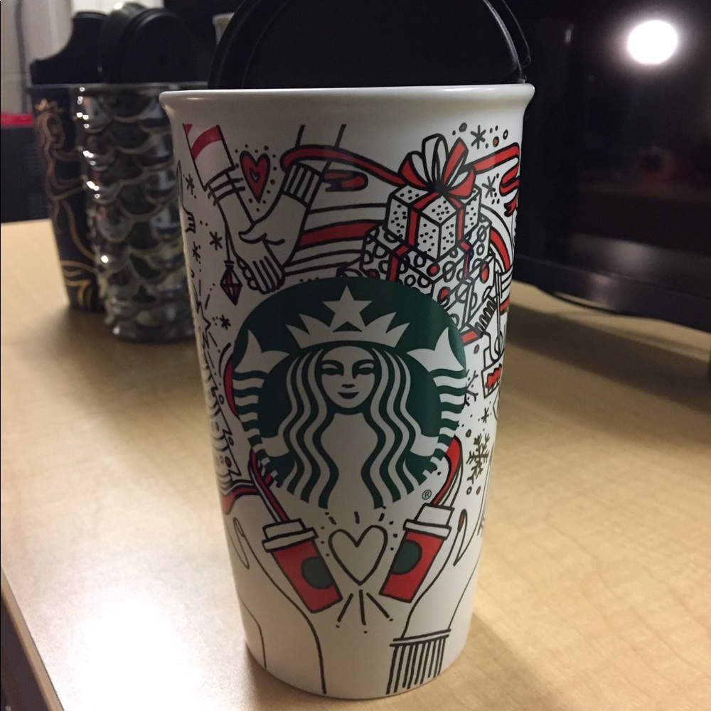 Starbucks travel mug
